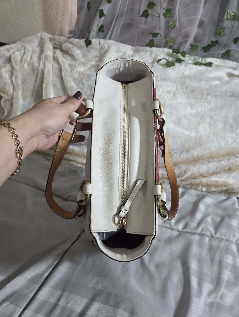 Coach Poppy "For Peace" Tote Bag - Picture 9 of 14